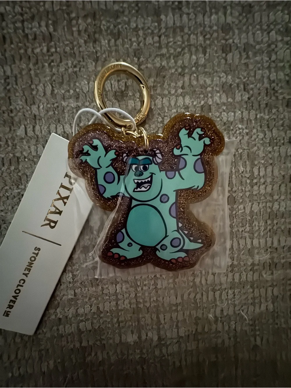Stoney Clover Pixar Monsters Inc Bag Charm, NWT - Picture 1 of 1